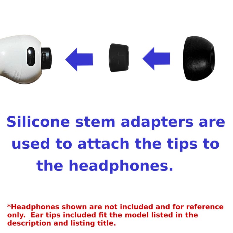 Memory Foam Ear Tips For Samsung Galaxy Buds 2 Pro True Wireless Headphones imagem 3