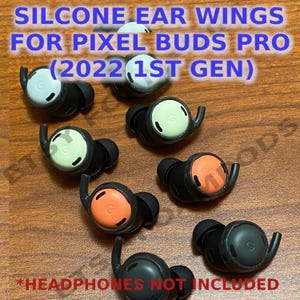Ear Wings For Google Pixel Buds Pro (2022 1st Gen) Wireless Headphones 3D Printed Silicone Ear Hooks Anti Slip