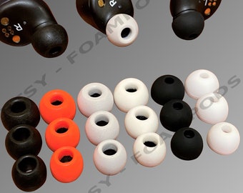 Memory Foam Ear Tips for Sennheiser Momentum True Wireless 4 3 2 or 1 w/Silicone Tips