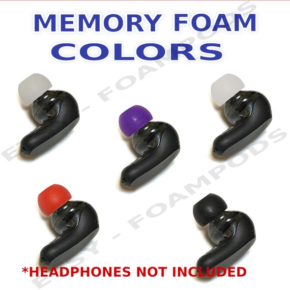 Memory Foam Skull Candy Ear Bud Tips Memory Foam Replacement
