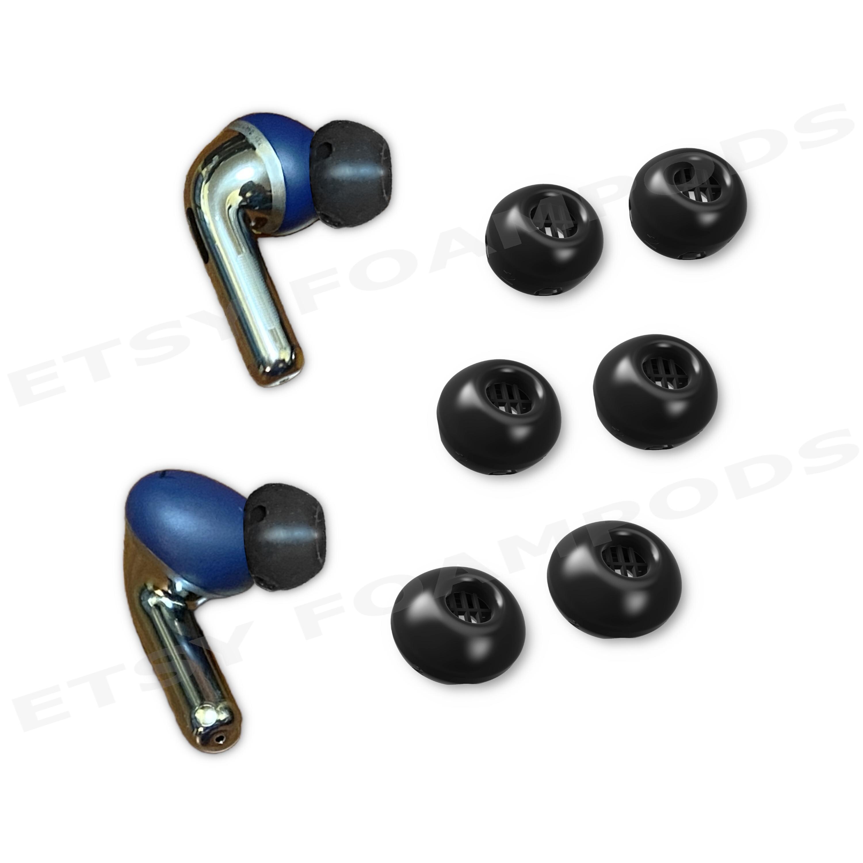 TENNMAK 18 gommini di ricambio per auricolari OnePlus Buds 4 / Buds 3 / Buds Pro 3 / Buds Pro 2 / Nord Buds 3 / Nord Buds 3 Pro, 9 paia, colore: nero TENNMAK 18 gommini di ricambio per auricolari OnePlus Buds 4 / Buds 3 / Buds Pro 3 / Buds Pro 2 / Nord Buds 3 / Nord Buds 3 Pro, 9 paia, colore: nero