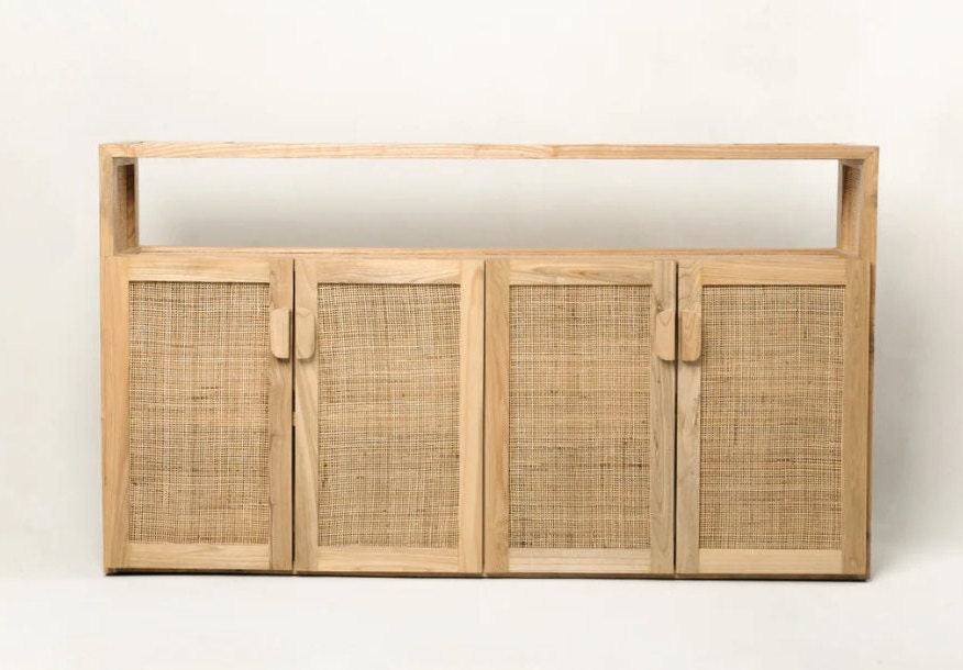 Cane Sideboard Etsy UK