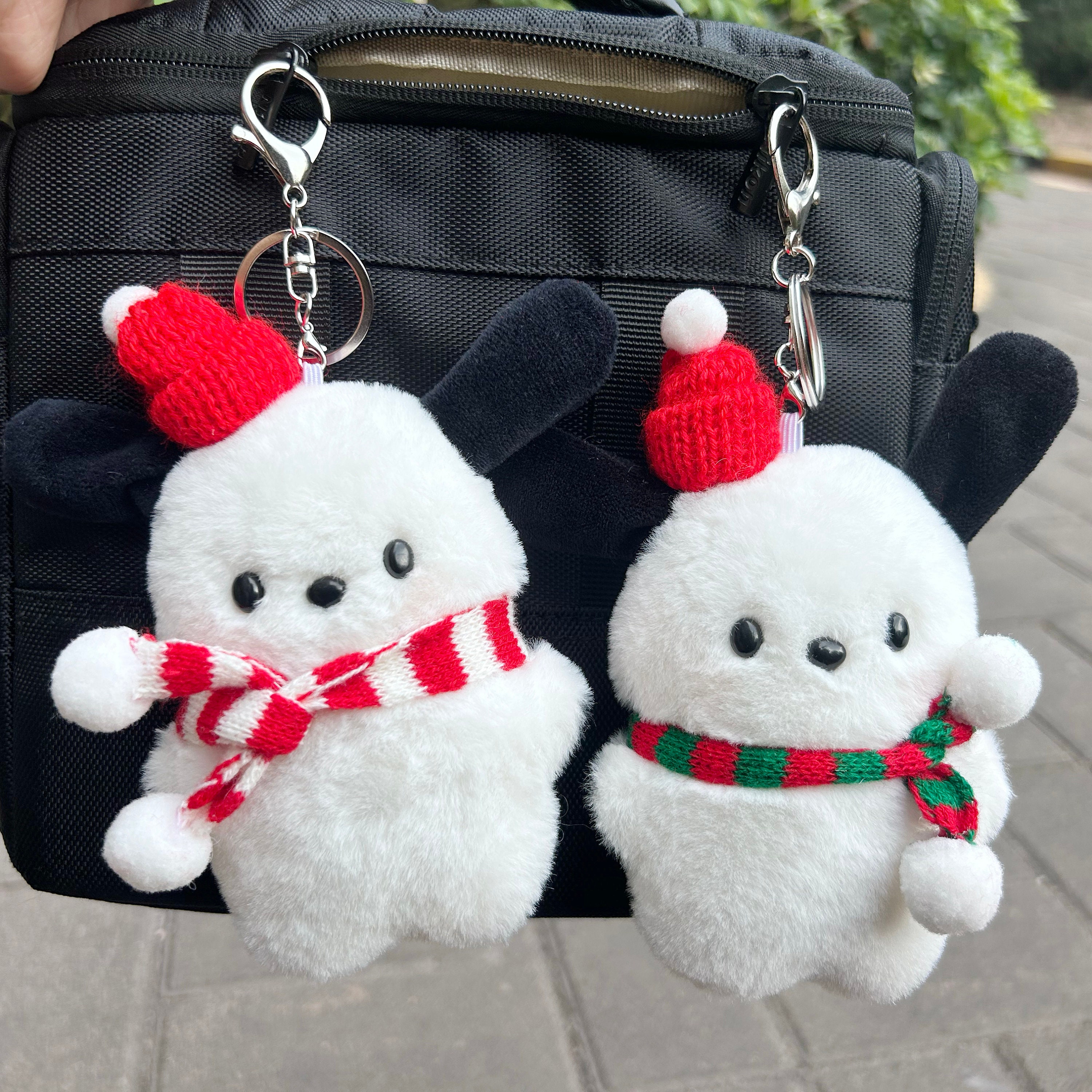 Sanrio Pochacco Plush Keychain, Kawaii Backpack Charm - Etsy