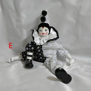 Cute Desktop Doll Decorations,beautiful Porcelain Clown Toys Birthday ...