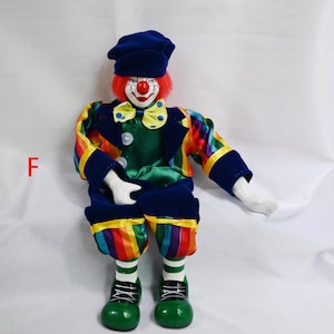 Cute Desktop Doll Decorations,beautiful Porcelain Clown Toys Birthday ...