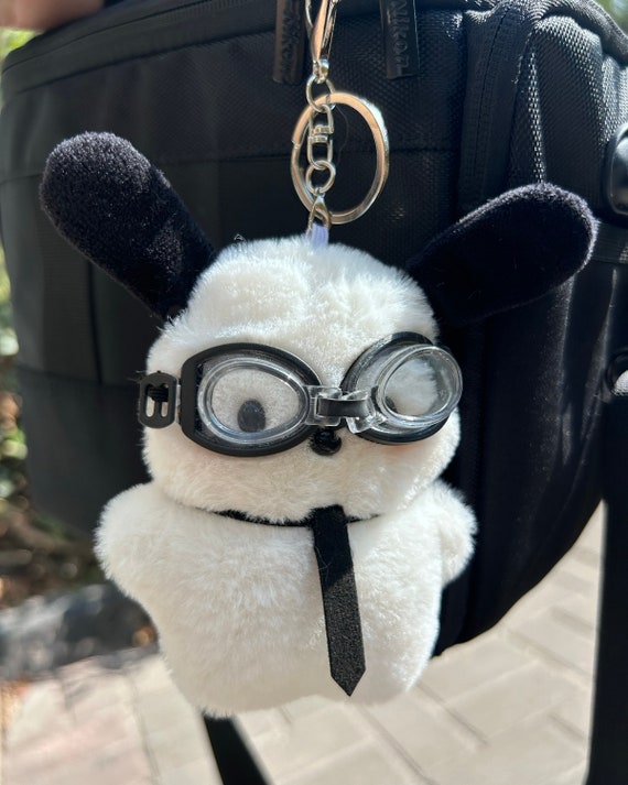 Sanrio Plush Keychain,cute Cartoon Plushie Dog Doll Backpack
