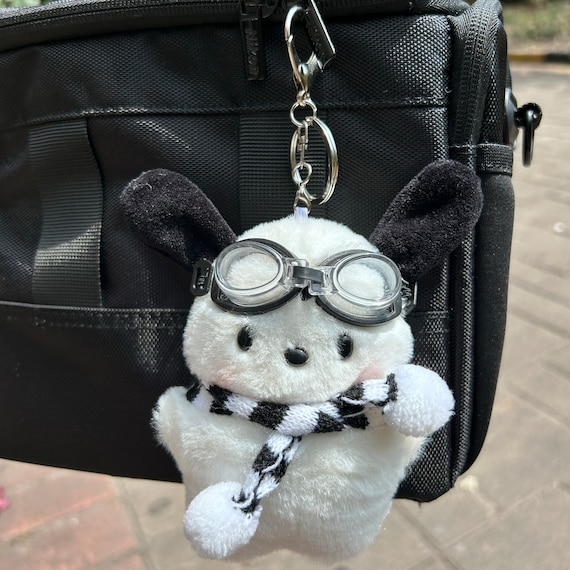 Sanrio Pochacco Plush Keychain, Kawaii Backpack Charm - Etsy