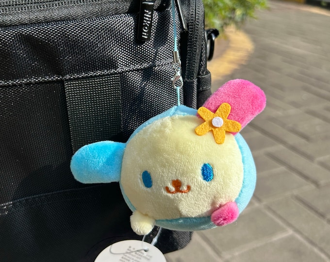 Usahana Bunny Plush Keychain,Cute Rabbit Plushie Toy Gift For Women Backpack Accessories