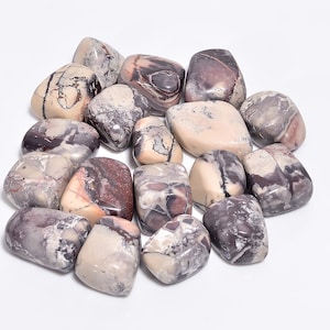 Jaspe de porcelana natural, Piedra caída, Piedra de bolsillo, Jaspe de porcelana natural, Vasos de bolsillo, Vasos curativos