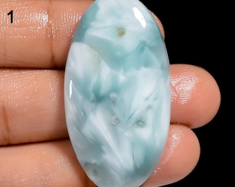 Sky Blue Hemimorphite Cabochon: Australian Gemstone Stone