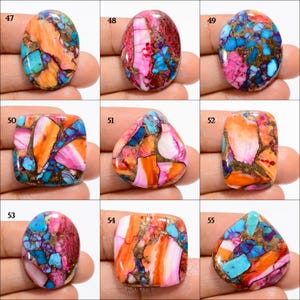 Natural Spiny Oyster Turquoise / Oyster Copper Turquoise Gemstone / Oyster Copper Turquoise Crystal / Birthstone / Multiple Choice Listing image 7