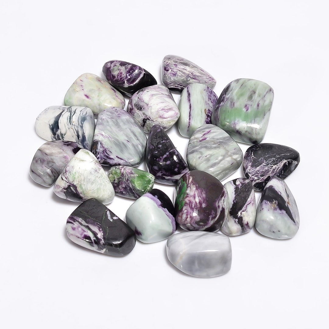 Tumbled Komatiite Rocks Natural Kemmererite Tumbled Stone - Etsy