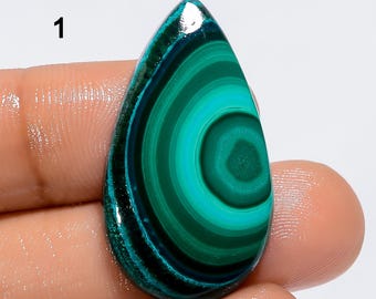 Natural Chrysocolla Malachite Gemstone Green Sky Malachite Chrysocolla Stone Cabochon Loose Gemstone For Making Jewelry (Cab as picture