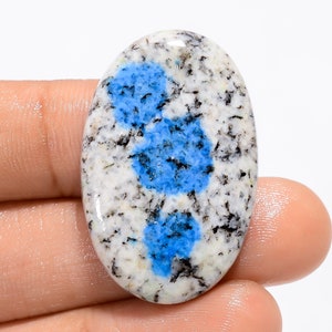 Natuurlijke K2 Jasper Edelsteen K2 Jasper Steen 34X22X6 mm Grootte 35 Karaat Ovale Vorm Cabochons Goede Kwaliteit K2 Jasper Pocket Steen (K2 Zoals Afbeelding