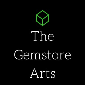 May include: A green 3D cube logo with the text "The Gemstore Arts" in white.