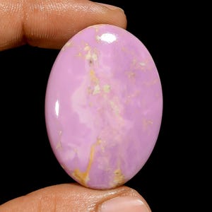 Fosfosiderite naturale di grandi dimensioni, forma ovale, cabochon, pietra preziosa sciolta per la creazione di gioielli, 34 carati, 38 x 27 x 5 mm (pietra come da immagine)