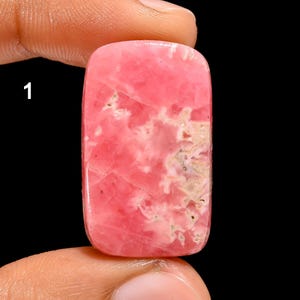 Natuurlijke rhodochrosiet cabochon losse edelsteen roze rhodochrosietsteen voor het maken van steen