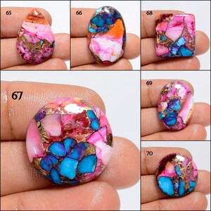 Natural Spiny Oyster Turquoise / Oyster Copper Turquoise Gemstone / Oyster Copper Turquoise Crystal / Birthstone / Multiple Choice Listing image 9