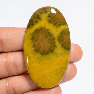Natürliche Ozean Jaspis Oval Form Cabochon Lose Edelstein Gewicht 100 Karat Größe 54X31X7 mm