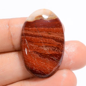 Cabochão de jaspe de pele de cobra natural, pedra preciosa de jaspe de pele de cobra solta, formato oval 31X20X6mm cristal de pele de cobra, pedra para fazer joias