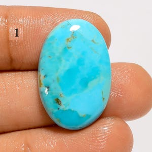 Natural Kingman Turquoise Cabochon, Loose Kingman Turquoise Gemstone, Sky Blue Turquoise Crystal, Jewelry Making Stone, Gift For Her