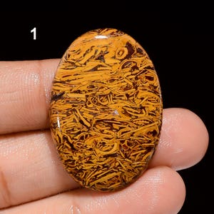 Cabochon di diaspro di Mariam naturale, pietra preziosa sciolta, pietra preziosa di diaspro di Mariam, pietra lucidata, pietra per calligrafia, pietra per la creazione di gioielli