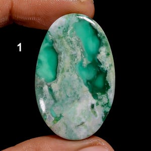 Cabochon di variscite naturale, pietra preziosa di variscite sciolta, cristallo di variscite, pietra per la creazione di gioielli, elenco a scelta multipla