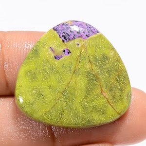 Natural Atlantisite Cabochão Fancy Shape Atlantisite Gemstone 26X24X5 mm Pedra preciosa de 30 quilates Atlantisite (Atlantisite como imagem)