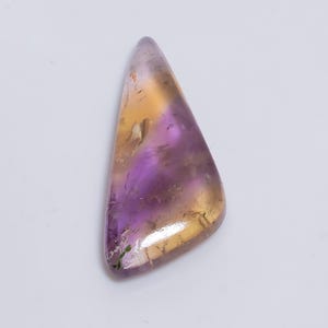 Ametrina natural em formato extravagante cabochão pedra preciosa solta para fazer joias 35 Ct. 37X15X7 mm (pedra como na imagem)