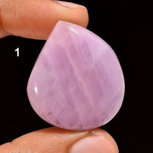 Pietra preziosa naturale di Kunzite rosa Kunzite rosa Cabochon sciolto all'ingrosso Lotto di Kunzite Mix Forma Kunzite rosa Mix Dimensioni 15-45mm (Kunzite come da immagine)