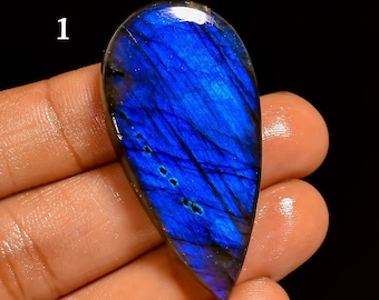 Natural Labradorite Cabochon, Multi Fire Labradorite Gemstone, Loose Gemstone,  Both Side Hand Polish Labradorite Crystal, Gift For Her