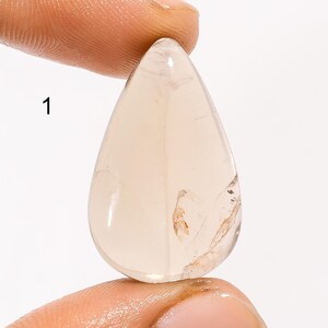 Natuurlijke rookkwarts cabochon losse edelsteen rookkwarts kristallen voor het maken van sieraden