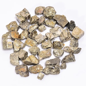 Natural Raw pyrite Gemstone Pyrite Cluster Rough Pyrite Healing Crystals, Raw Gemstones Pyrite Chunks For Jewelry Making Rough Pyrite Stone