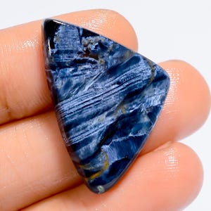 Pietersita natural em formato extravagante cabochão pedra preciosa solta para fazer joias 17 Ct. 29X19X5 mm (pedra como na imagem)