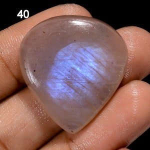 Cabochon in pietra di luna naturale Belomorite, pietra preziosa sciolta, cristallo di pietra di luna, pietra portafortuna, pietra preziosa di pietra di luna, pietra per la creazione di gioielli, regalo per lei