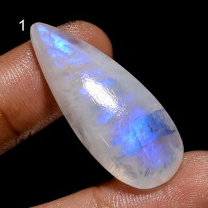 Natürlicher Regenbogen Mondstein Cabochon, loser Mondstein Edelstein, Schmuckherstellung Stein, Mondstein Kristall, auffälliger Mondstein, Geschenk für sie
