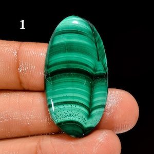 Natürliche Malachit Cabochon lose Edelstein Grün Malachit Edelstein für die Herstellung von Schmuck Geschenk für sie