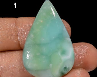 Hemimorphite Gemstone Good Quality Stone Hemimorphite Cabochon Sky Blue Hemimorphite Stones Sky Blue Cabochon ( Hemimorphite as picture