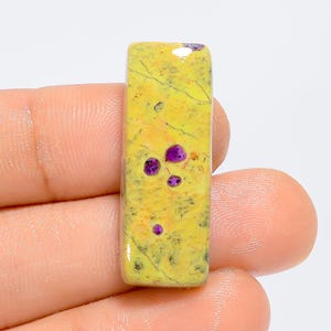 Natürliche Atlantische strahlende Form Cabochon lose Edelstein für die Herstellung von Schmuck 21 Ct. 29X10X4 mm (Stein wie Abbildung)