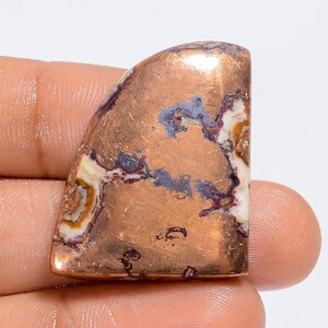 Dolomita de cobre natural em formato extravagante cabochão pedra preciosa solta para fazer joias 105 Ct. 29X23X5 mm (pedra como na imagem)