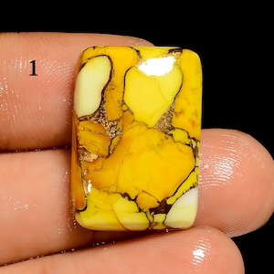 Cabochon di turchese Kingman color miele naturale, pietra preziosa di turchese dalia color miele sfusa, cristallo di turchese, pietra per la creazione di gioielli (pietra come da immagine)