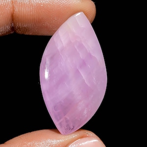 Natürliche rosa Kunzit Form Cabochon lose Edelstein für die Herstellung von Schmuck 36 Ct. 35X19X5 mm ( Stein wie bild