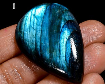 Natural Labradorite Cabochon Loose Gemstone Multi Fire Labradorite Crystal For Making Jewelry