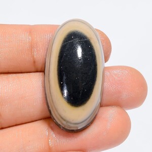 Natürlicher Grüner Augenopal Oval Form Cabochon Lose Edelstein für die Herstellung von Schmuck 55 Ct. 33X17X10 mm (Stein wie Abbildung)