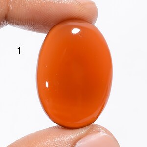 Natürliche Karneol Cabochon, lose Edelstein, Karneol Edelstein, Geburtsstein, Orange Karneol Kristall, Schmuck Stein, Geschenk für sie