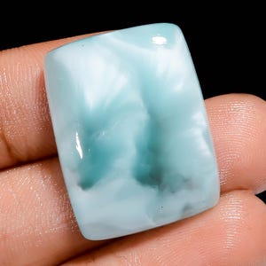 Emimorfite naturale a forma di cabochon radiante, pietra preziosa sciolta per la creazione di gioielli, 26 carati, 26 x 19 x 5 mm (pietra come da foto)