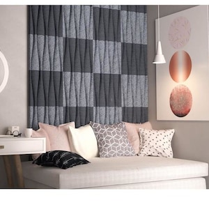 Felt Panels 3D Wall | Acoustic panel | Ecological And Soundproofing Square | 30x30cm | lots of colors | Wall Decor Panel, Bedroom Decoration