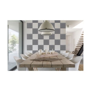 Felt Panels 3D Square Wall | Acoustic panel | Ecological And Soundproofing | 30x30cm | lots of colors | Wall Decor Panel, Bedroom Decoration
