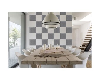 3D Felt Wall Panels: Soundproofing Acoustic Square Tiles, 30x30cm