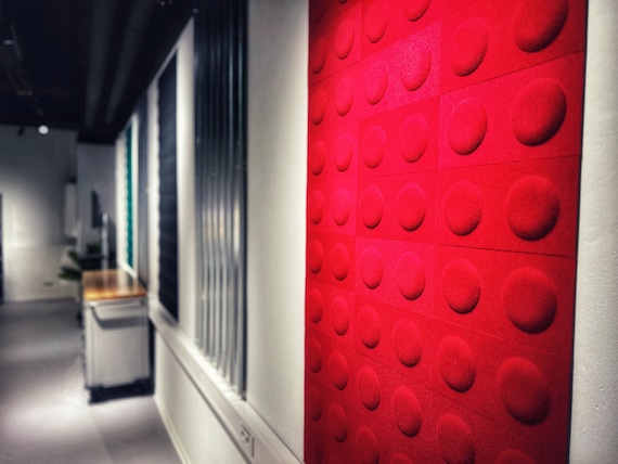 Filz Block-Panels 3D Wand Akkustikplatte Ökologische und Schallschutz  15x60cm viele Farben Wanddeko für Kinderzimmer - .de